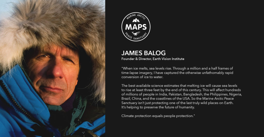 Parvati MAPS Marine Arctic Peace Sanctuary James Balog testimonial 2020